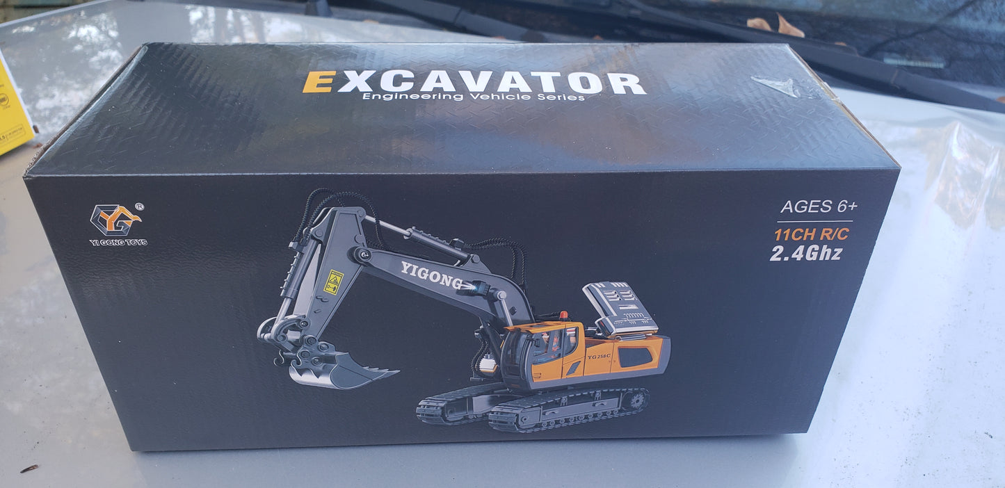 RC Construction 1:24 Wheel Loader, Dump Truck, Excavator
