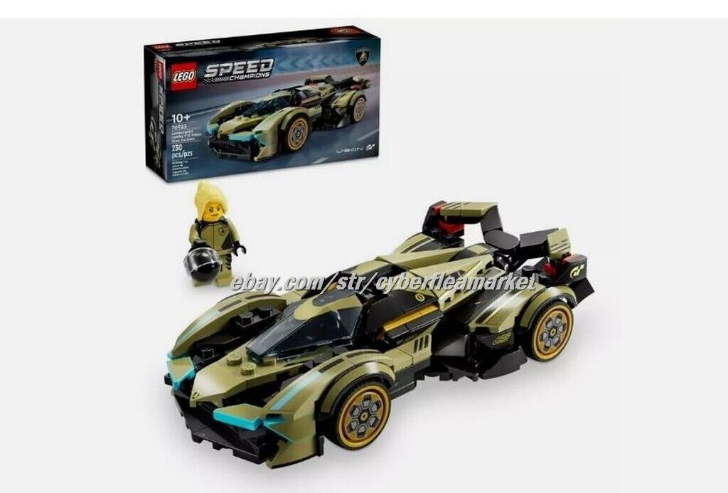 LEGO Speed Champions 76923 Lamborghini V12 Vision Gran Turismo 