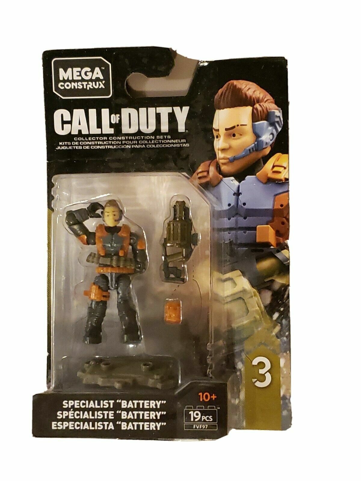 Mega Construx Call of Duty Black Series NEW MACTAVISH/SHEPHERD/LOGAN/WOODS N Mor