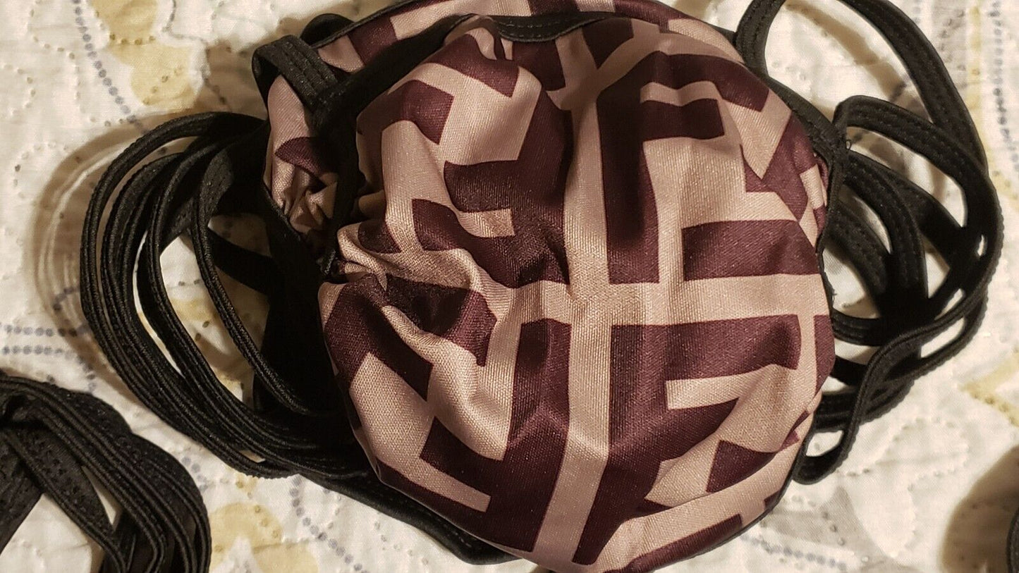 High Fashion Monogram Reusable Face Mask - Various Designer Masks