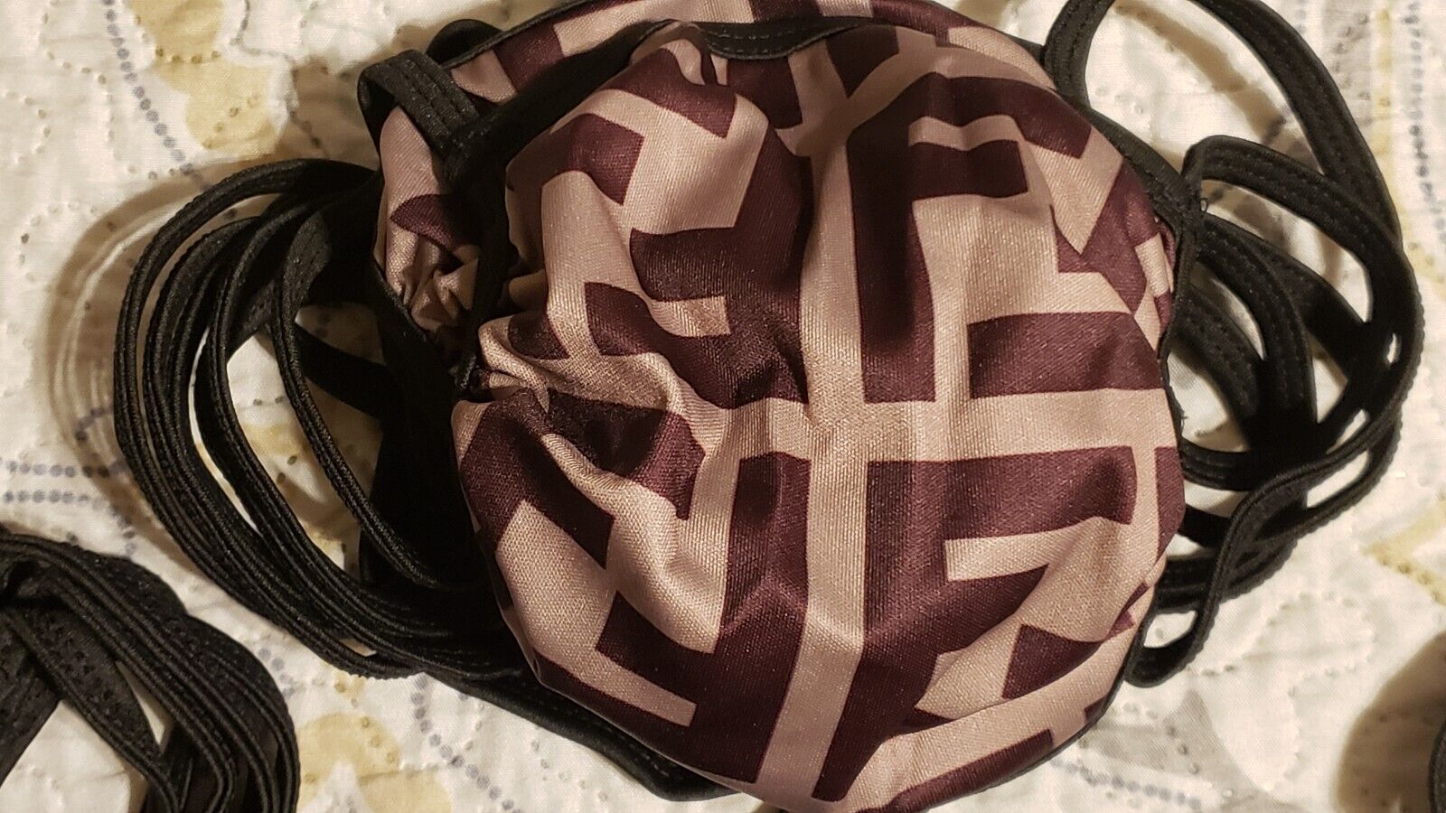 High Fashion Monogram Reusable Face Mask - Various Designer Masks