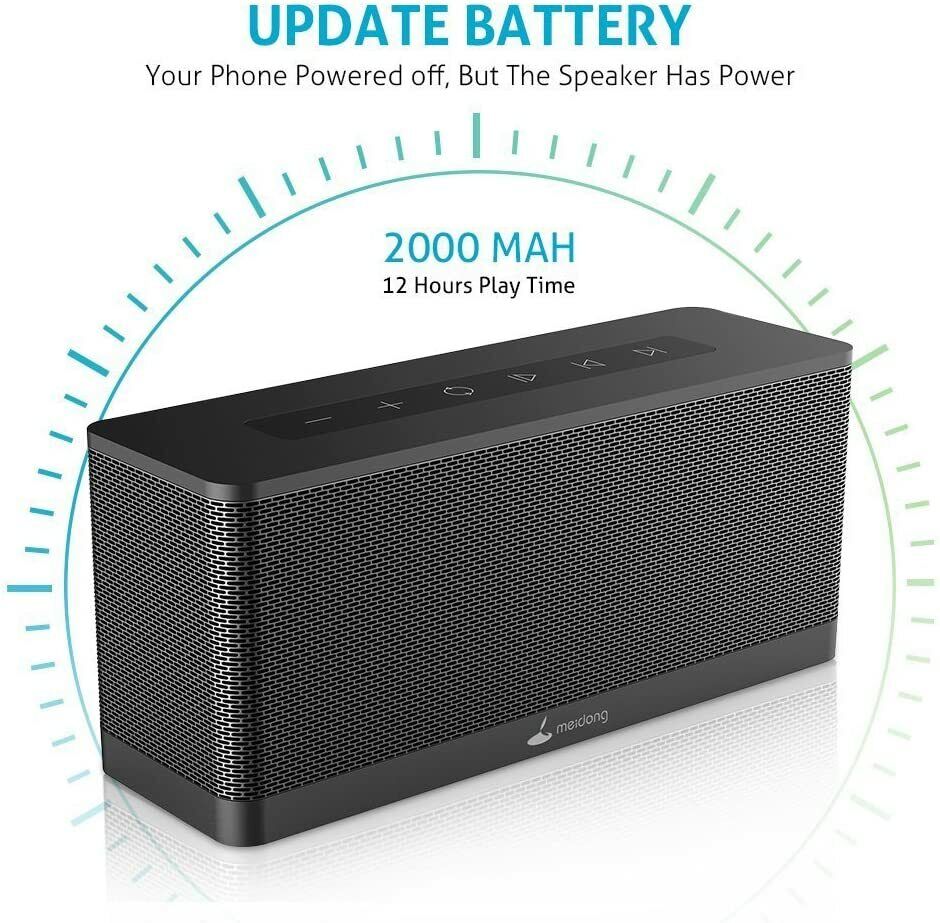 Meidong COWIN 3119 Portable WiFi Bluetooth Speaker Amazon Alexa Multi Room Audio