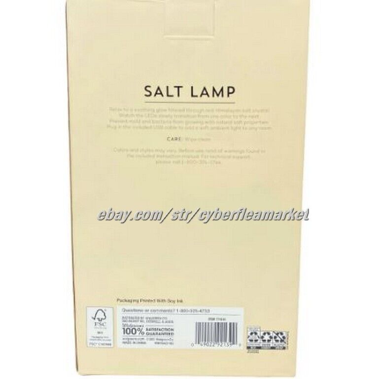 Himalayan Salt Lamp - Crystal Salt Rock Lamp 5.5lbs