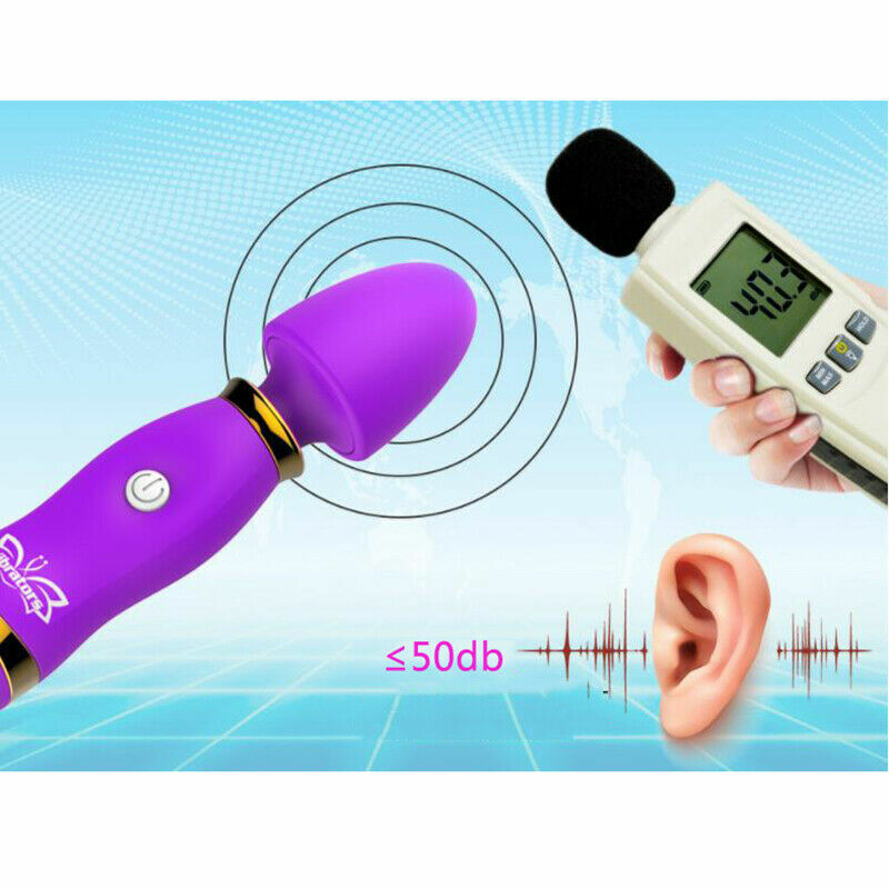 Cordless Wand Massager Rechargeable Handheld Wireless Waterproof Full Body Magic