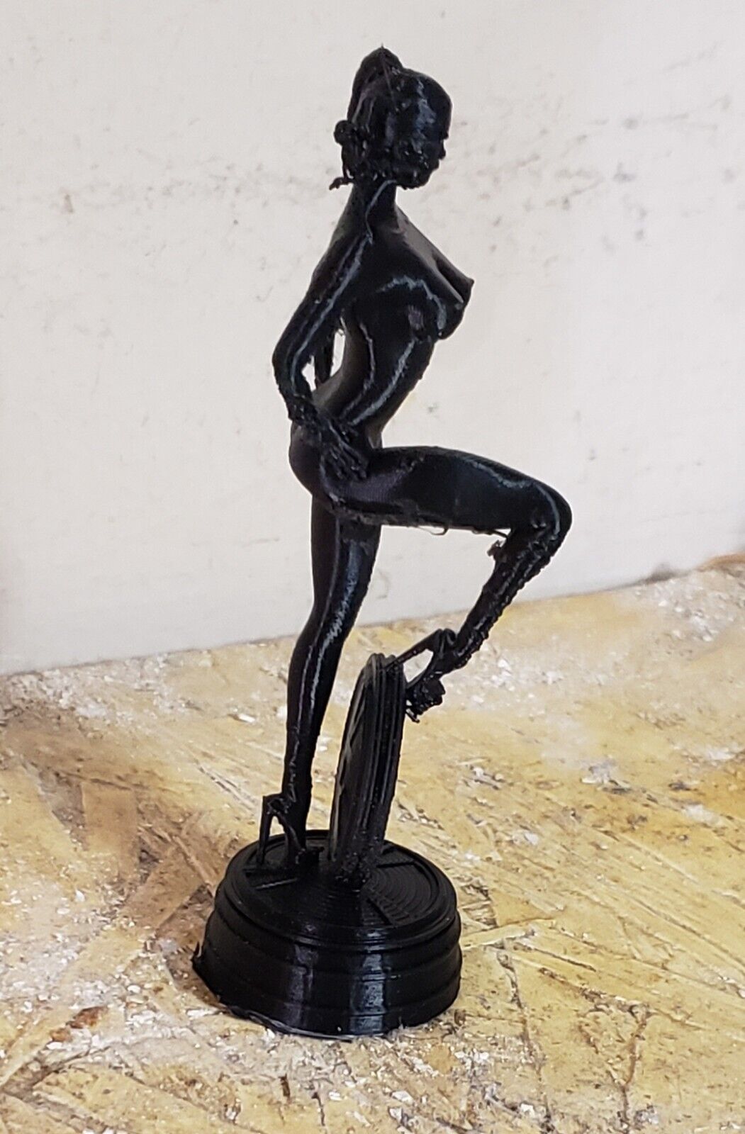 Lovely Figure 3D Print Model Unpainted Duke Nukem Forever Casino Girl