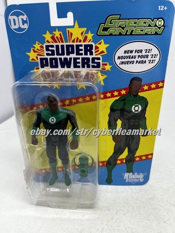 DC - Super Powers - Green Lantern/Wonder Woman/Night Wing/ Justice League - NEW