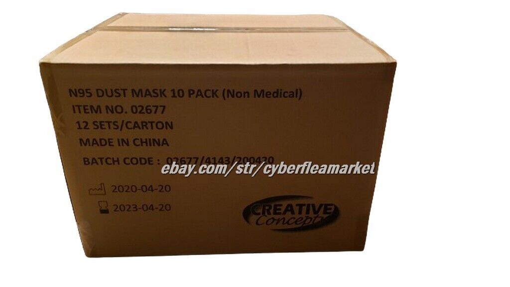 Eco Solutions Particulate Respirator Exhalation Valve NIOSH Protection MASKS