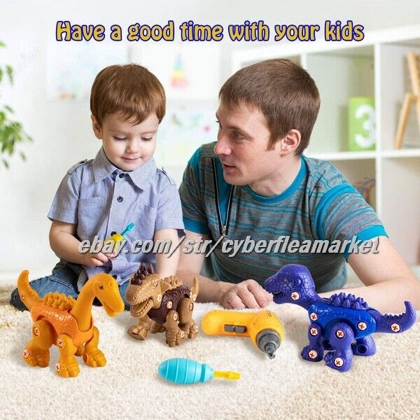Dinosaur Game Toys Building sets 3 Styles For Kid Toddlers Boys Girls