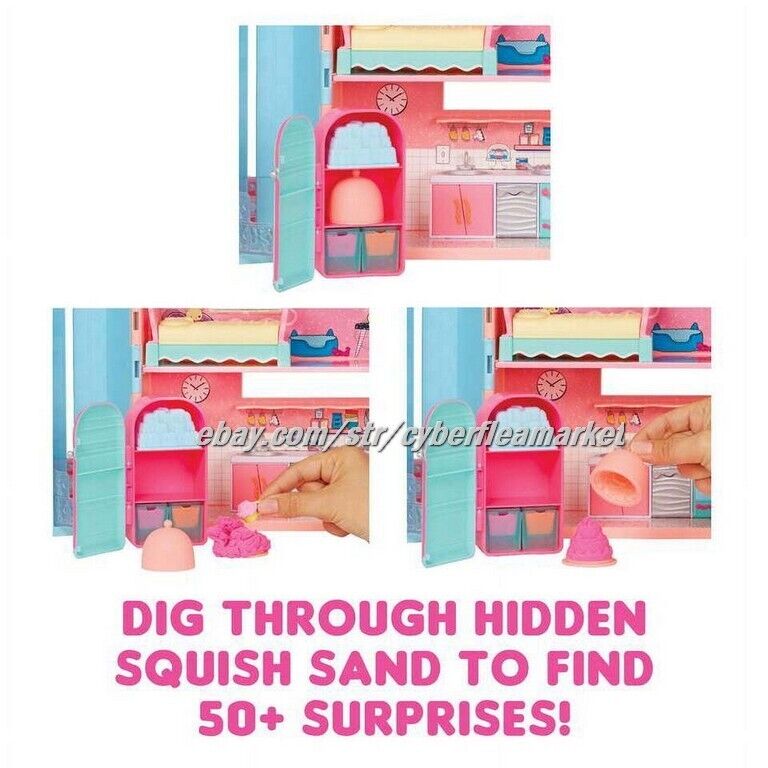 LOL Surprise Squish Sand Magic House with Tot