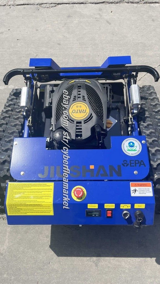 Remote Control Track Lawn Mower with EPA RATO Engine (BLUE) -South Carolina