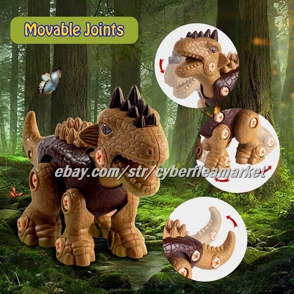 Dinosaur Game Toys Building sets 3 Styles For Kid Toddlers Boys Girls