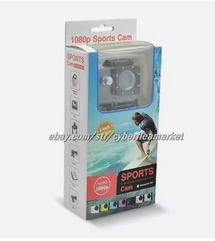 Waterproof 4K Action Sport Camera 20 MP Recorder HD 1080P Camcorder Video 170°