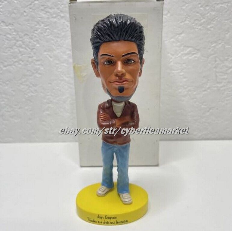 Jeep Compass Bobblehead COOL GUY Adventure Outdoors Marketing Campaign New