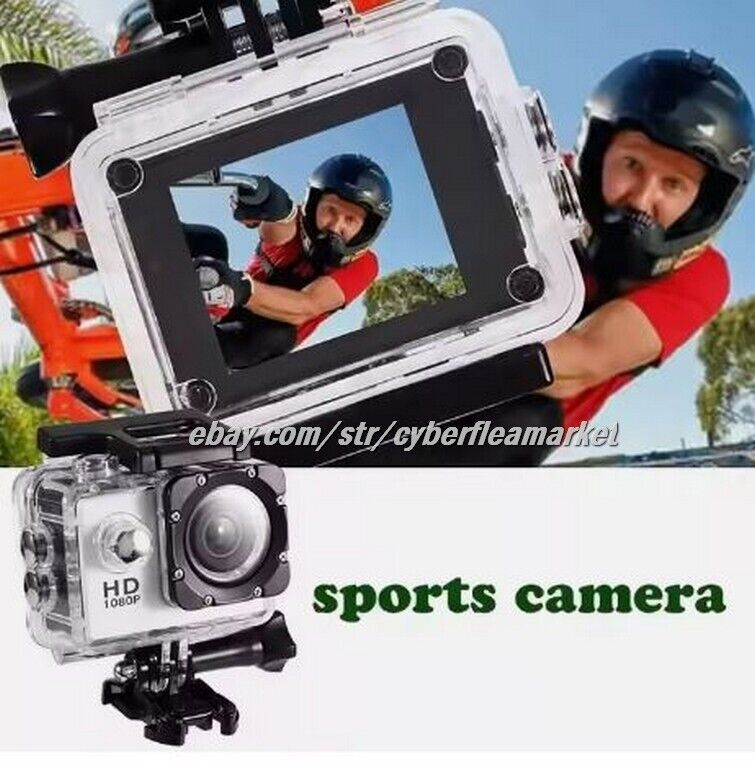 Waterproof 4K Action Sport Camera 20 MP Recorder HD 1080P Camcorder Video 170°