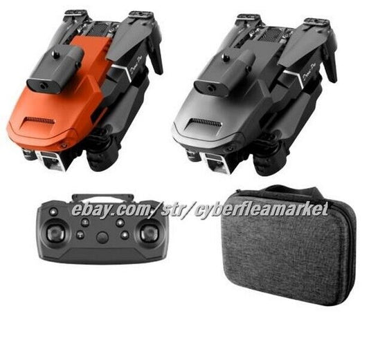 E100 Four-Sided Obstacle Avoidance Drone 4K HD Dual Camera NEW