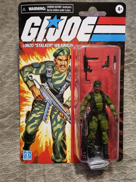 GI Joe Retro Collection Lonzo Stalker Wilkinson Action Figure NEW IN BOX