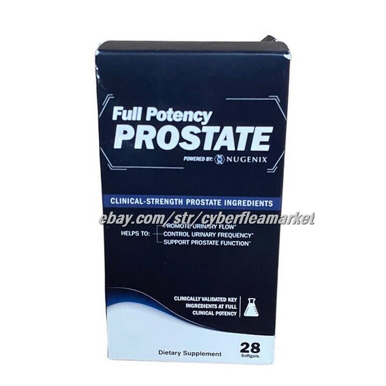 Nugenix Full Potency Prostate Dietary Supplements 56 Softgels 02/24 (Lot of 2)