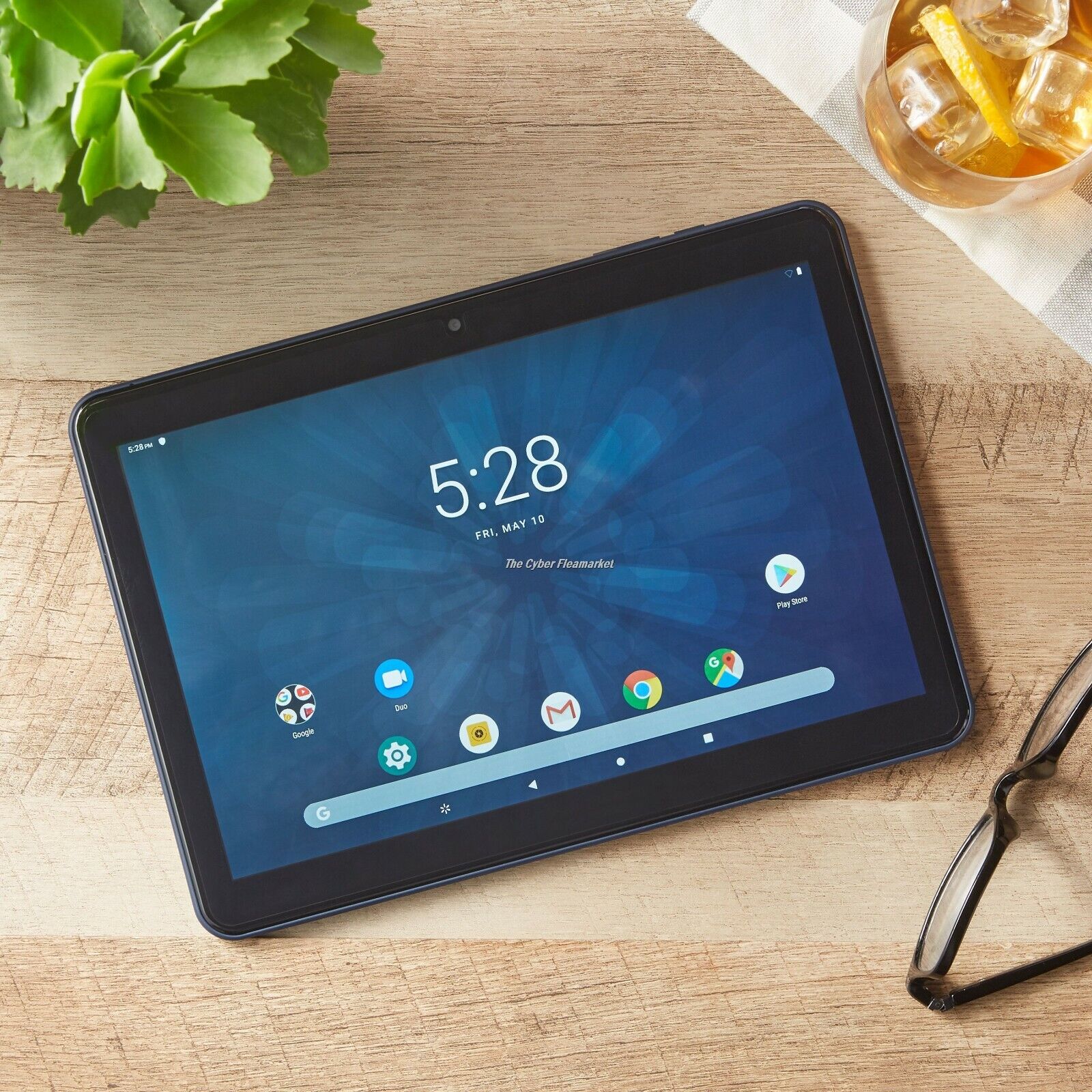 Onn 100005208 10.1" 16 GB, 2GB RAM, 16GB ROM, 1.3GHz quad core Android Tablet,