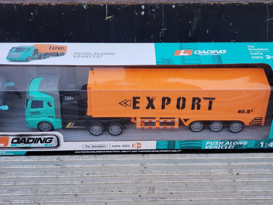 RC Semi Truck & Trailer 14 Inch 2.4Ghz Fast Speed 1:46 Scale