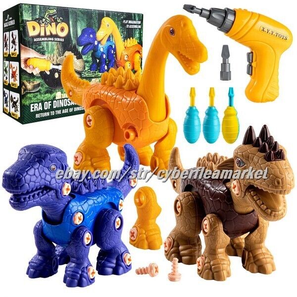 Dinosaur Game Toys Building sets 3 Styles For Kid Toddlers Boys Girls