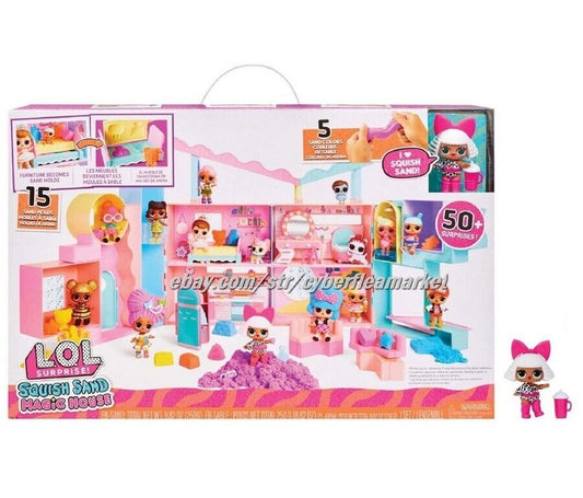 LOL Surprise Squish Sand Magic House with Tot