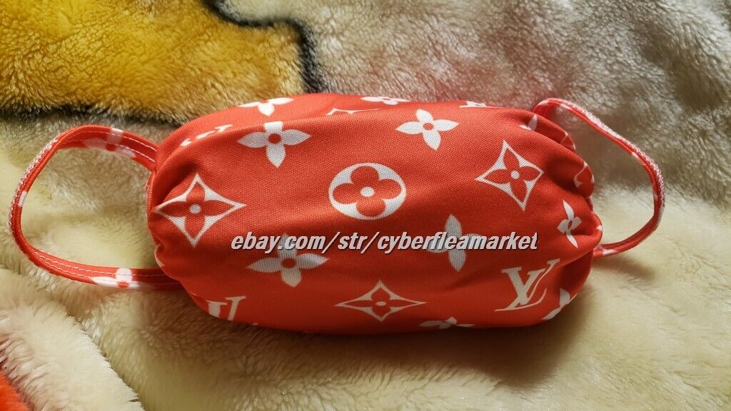 Designer Tri Pak - Monogram Reusable Face Mask - Tri  Designer Masks