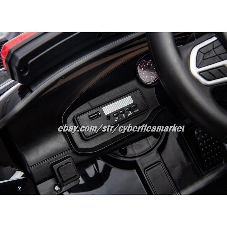 Licensed Dodge Challenger SRT Hellcat Police car 12v kid ride on with Remote New