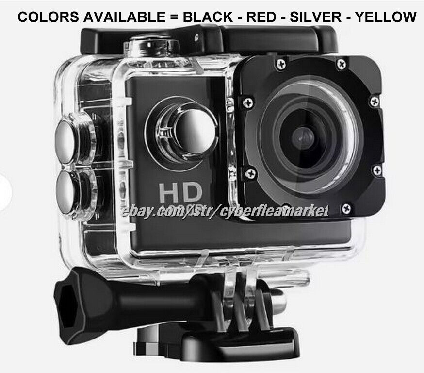 Waterproof 4K Action Sport Camera 20 MP Recorder HD 1080P Camcorder Video 170°