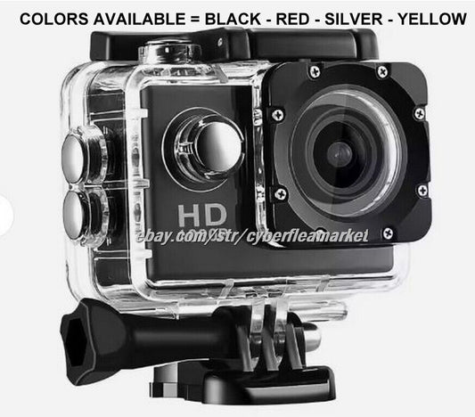 Waterproof 4K Action Sport Camera 20 MP Recorder HD 1080P Camcorder Video 170°