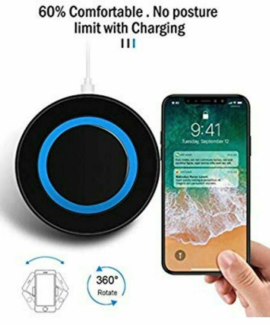 Yangiu QI Mobile Phone Wireless Charger Multi-Function wireless phone charger.