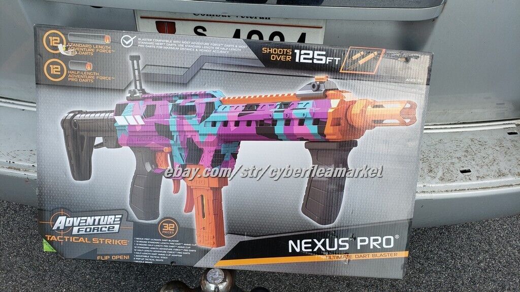 Tactical Strike Nexus Pro Ultimate Foam Dart Blaster Special Graphic Camo 🆕