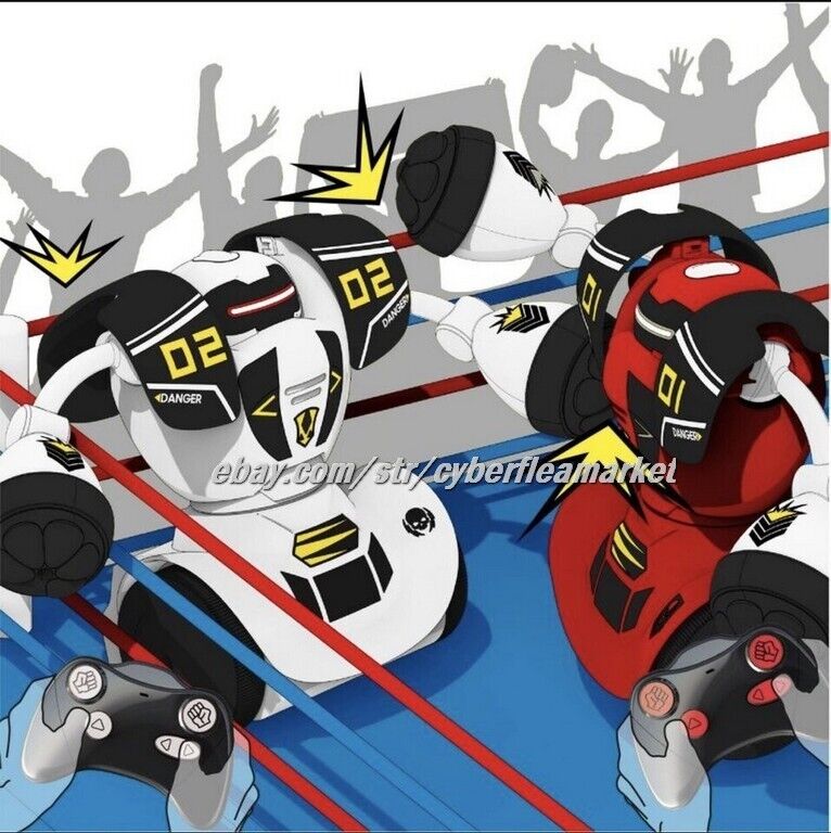 Sharper Image Remote Control Robot Combat - 2pk NEW