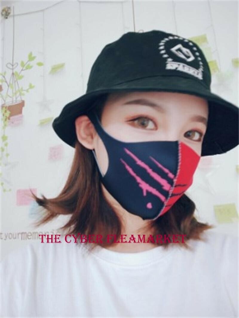 Reusable Washable Polyester Blend Face Mask Cycling Face Cover Bandana 3 pack