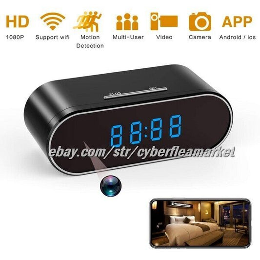 1080P HD Hidden Spy Cam Wireless Night Vision Home Security Surveillance Camera