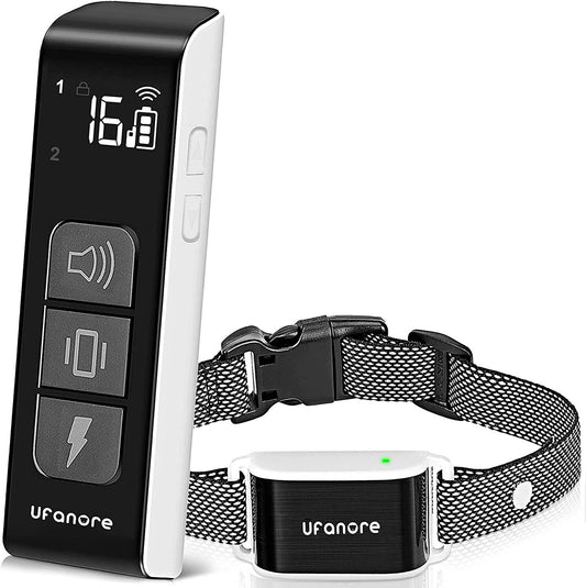 UFANORE Dog Training Collar with Remote Dog Shock with Beep/Vibration/Shock