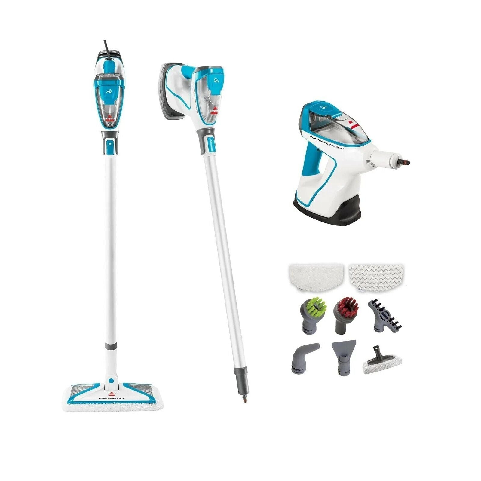 Bissell PowerFresh Slim Steam Mop Hard Surface Cleaner 3 in 1