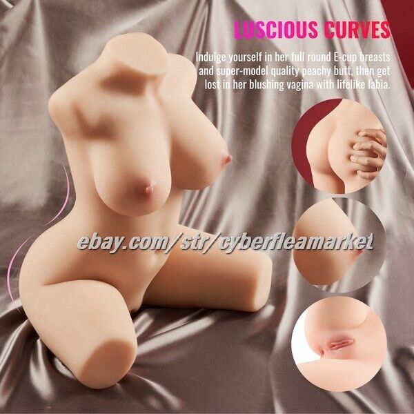 New Real Vagina Ass Boobs TPE Silicone Love Doll Full Body Adult Sex-Toy For Men
