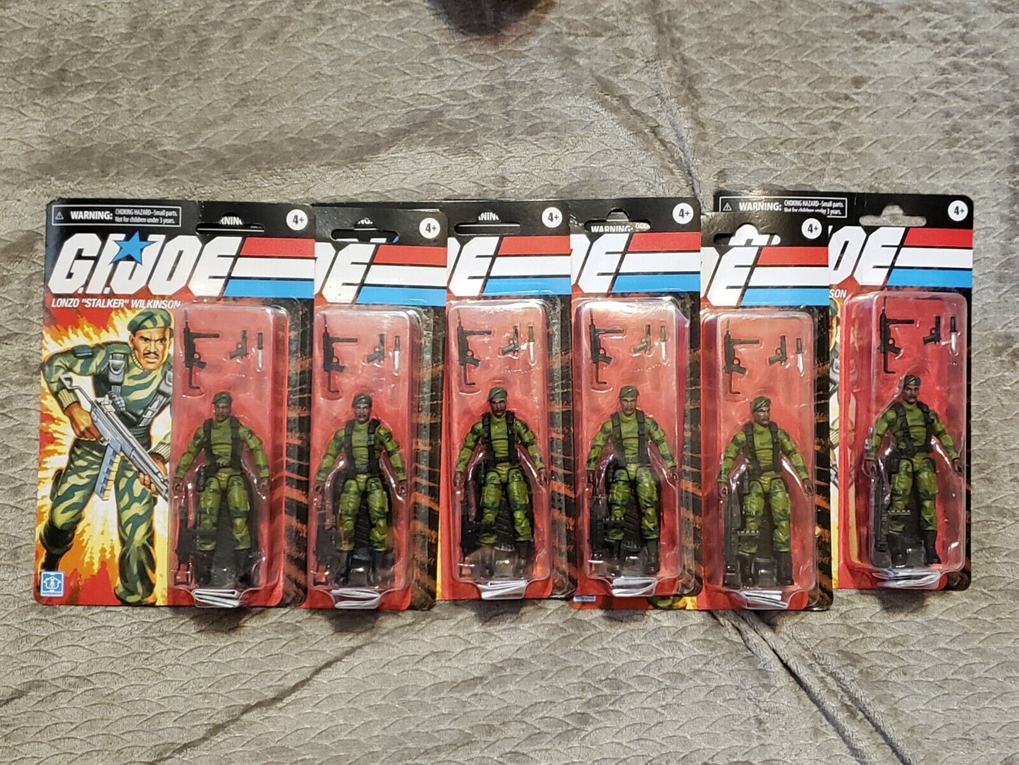 GI Joe Retro Collection Lonzo Stalker Wilkinson Action Figure NEW IN BOX