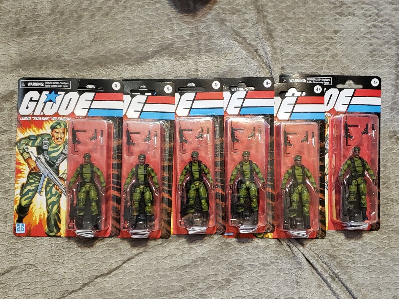 GI Joe Retro Collection Lonzo Stalker Wilkinson Action Figure NEW IN BOX