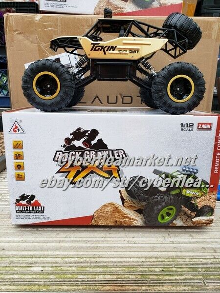 RC 1:12 2.4G 4WD High Speed Remote Control Off-Road Rock Crawler w 2 BATTERIES