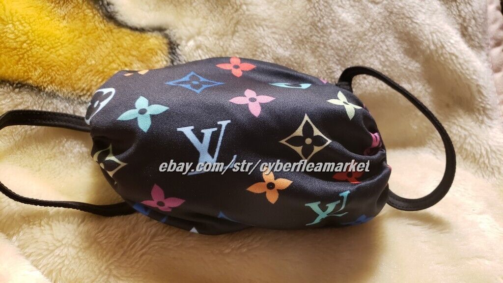 Designer Tri Pak - Monogram Reusable Face Mask - Tri  Designer Masks
