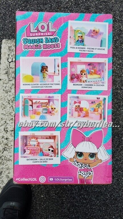 LOL Surprise Squish Sand Magic House with Tot