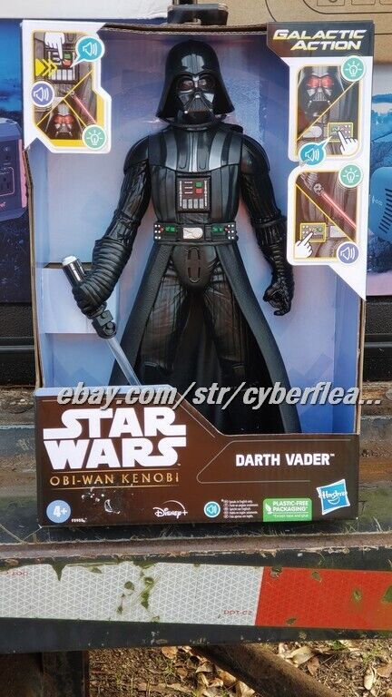 Star Wars Obi Wan Kenobi Galactic Action DARTH VADER Interactive Action Figure
