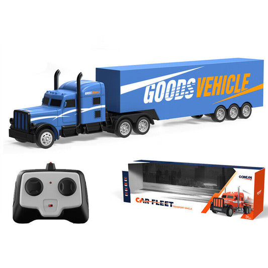 RC Semi Truck And Trailer 18 Inch 2.4Ghz Fast Speed 1:16 Scale Electric