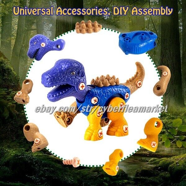 Dinosaur Game Toys Building sets 3 Styles For Kid Toddlers Boys Girls