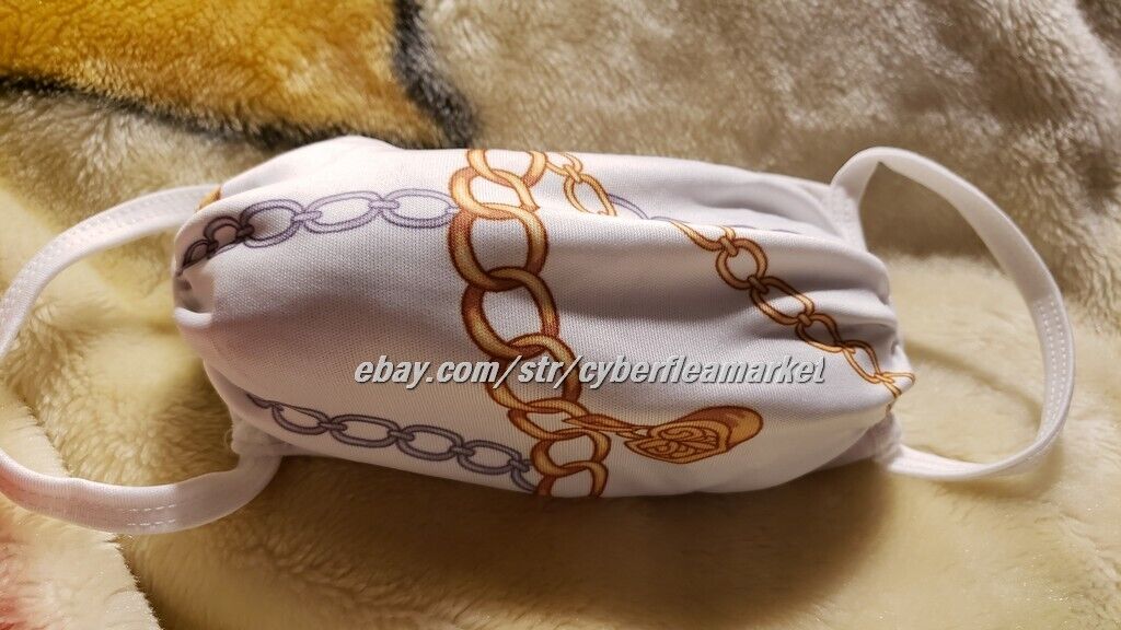 Designer Tri Pak - Monogram Reusable Face Mask - Tri  Designer Masks