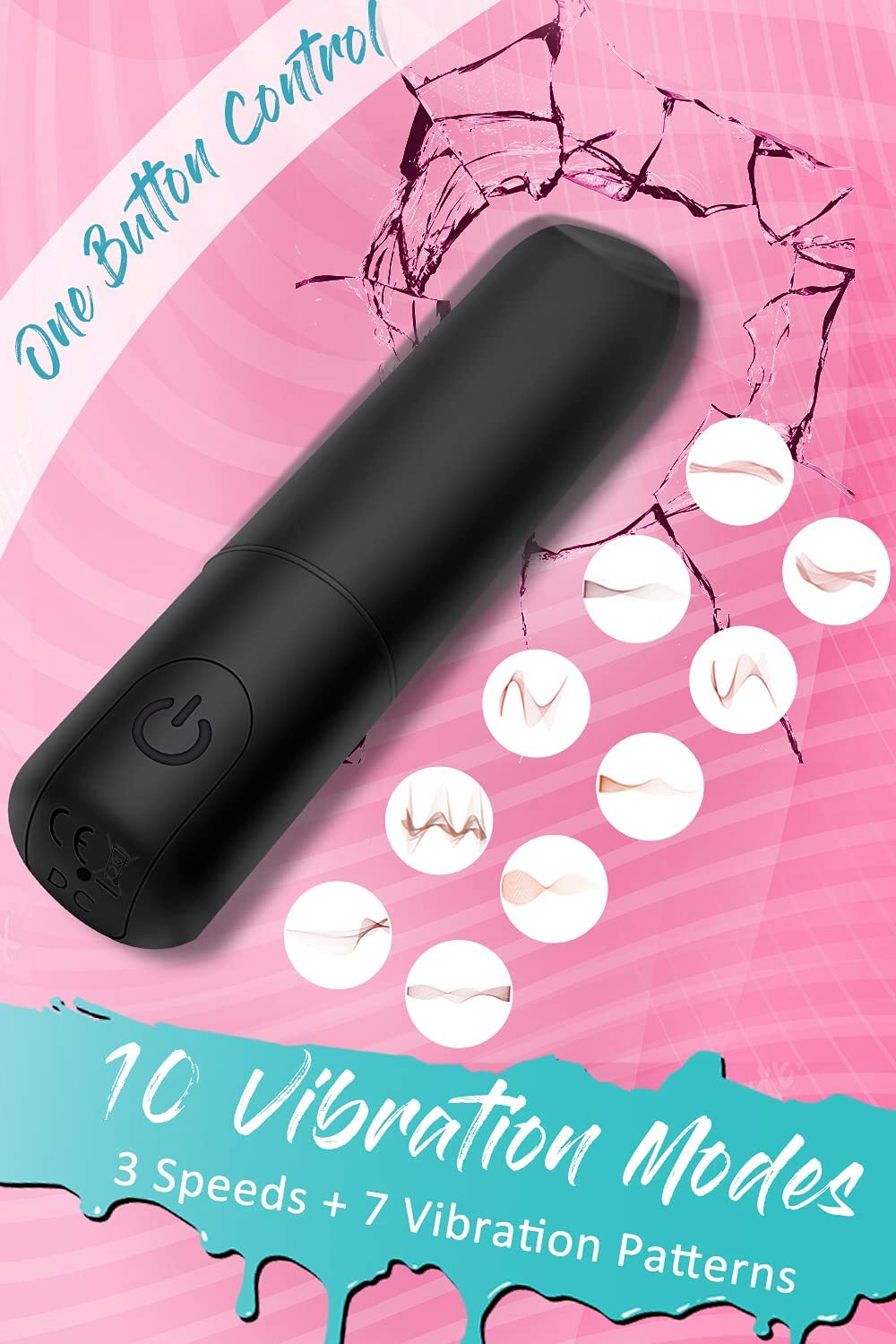 Mini Multi-Speed Vibrator Personal Massage Clitoral Vibrator For Women