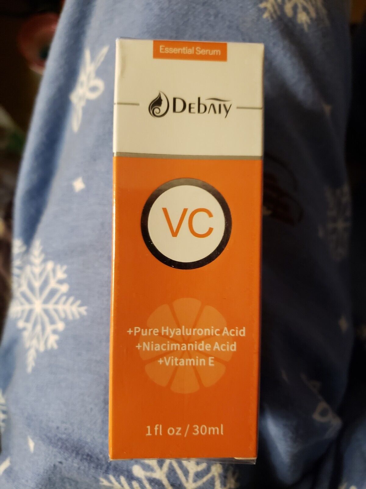 Debaiy VC Organic Vitamin C Facial Serum, Pure Hyaluronic Acid 1 fl oz, Exp 4/25