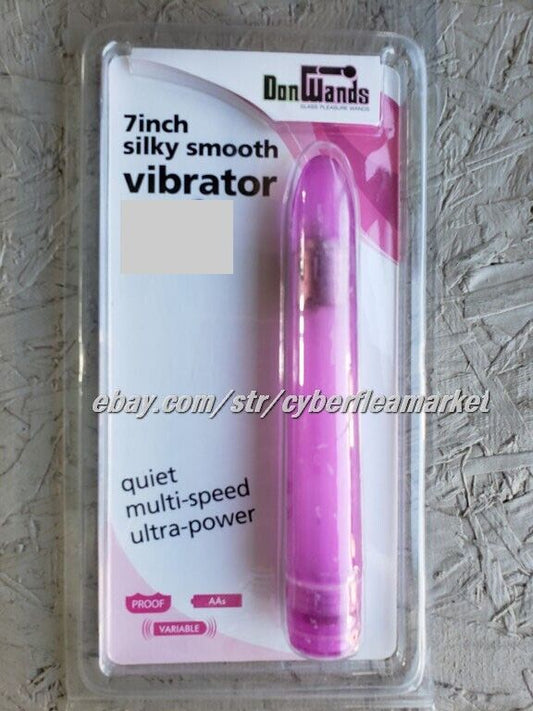 LADYS MOOD 7 INCH PLASTIC VIBRATOR PINK