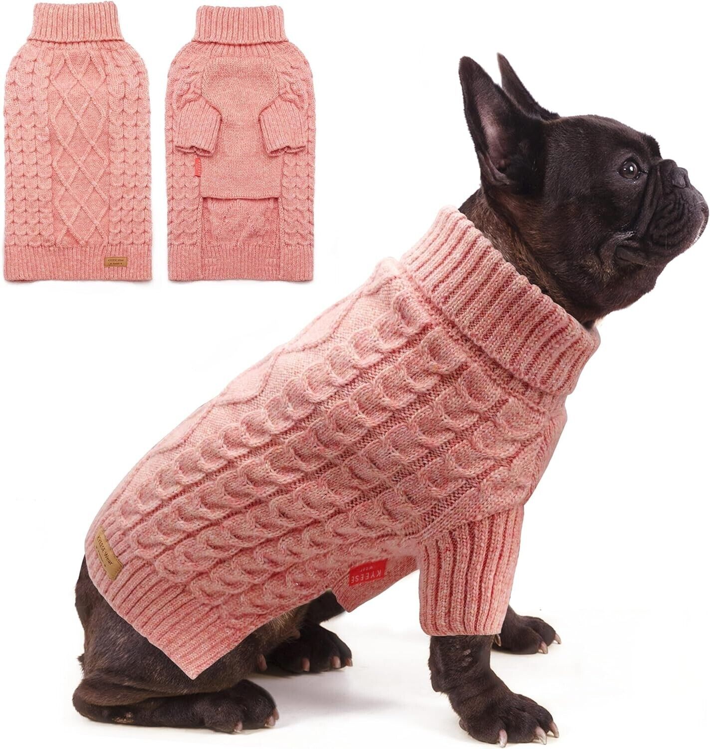 Fleece Warm Pet Coat Winter Jacket Clothes Sweater XL